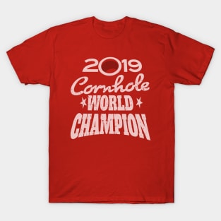 Cornhole World Champion 2019 T-Shirt